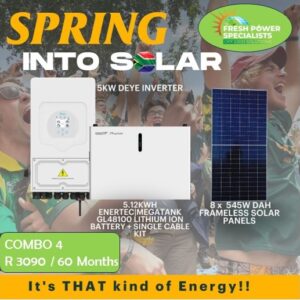 Specials 4 Enertec Combo 4 Financed