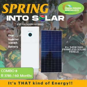 Specials 8 Enertec Combo 8 Financed